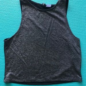 ⭐️2/$10 DONATING MONDAY Shimmery H&M tank top